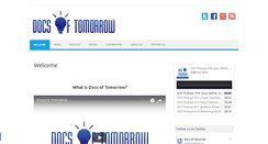 Desktop Screenshot of docsoftomorrow.com
