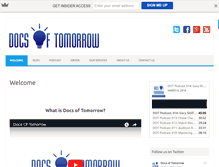 Tablet Screenshot of docsoftomorrow.com